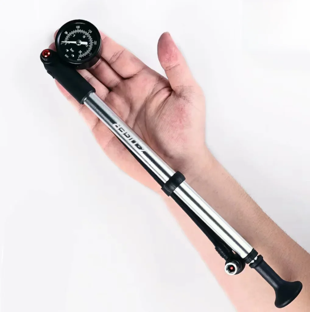 AliExpress X-TIGER Portable High-pressure 300psi Bike Air Pump with Gauge for Fork & Rear Suspension Shock Absorber Mountain Bike Universal