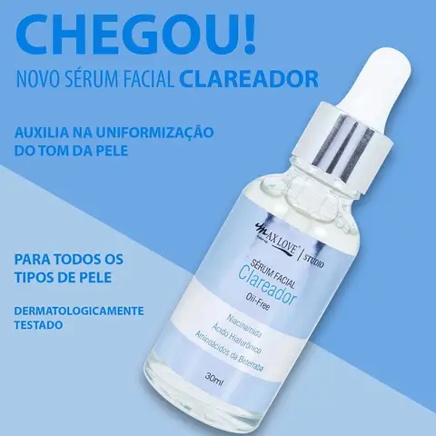 Sérum Facial Clareador - Max Love