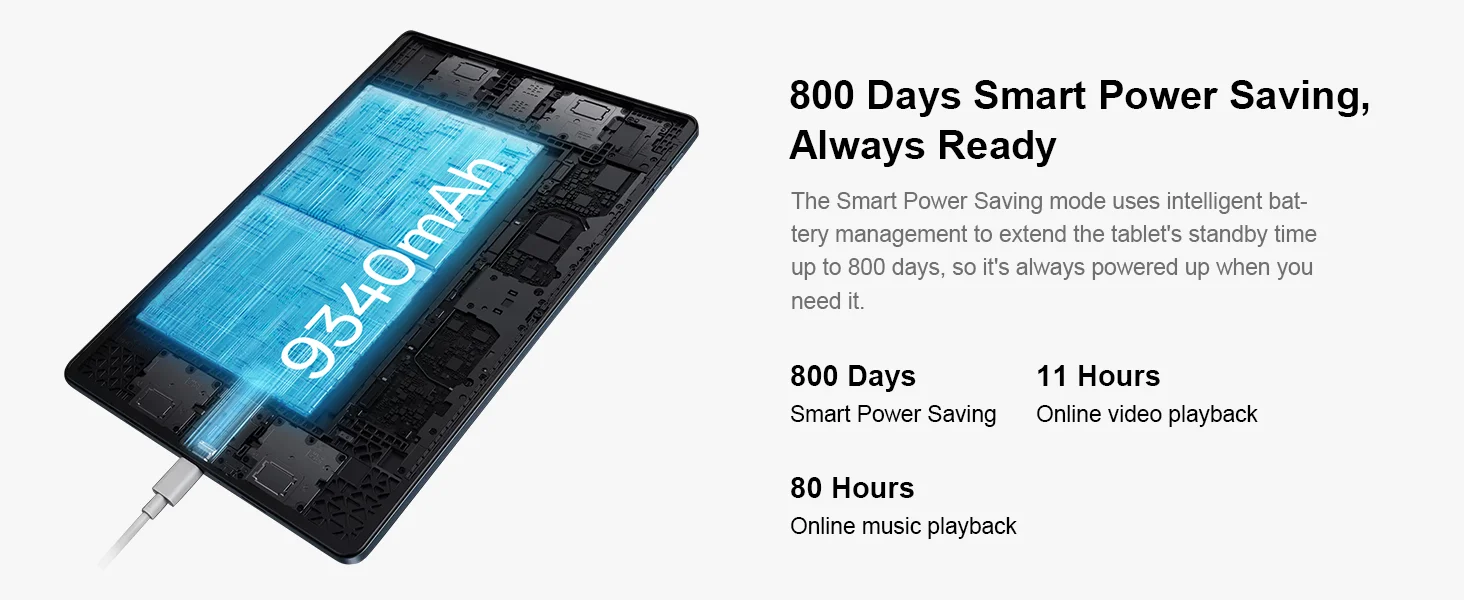 Original OPPO Pad SE Tablet 4GB 128GB MediaTek Helio G100 90Hz LCD Display 1920x1200 Resolution 9340mAh Battery Facial Recognition