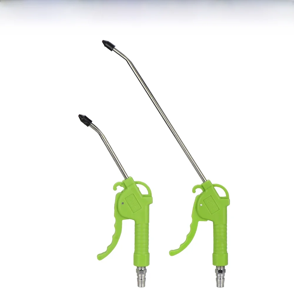 Pistolet de soufflage d'air pneumatique de 115mm/250mm de Long, pistolet Airsoft, plumeau d'air de voiture, outil de nettoyage, buse de pulvérisation de poussière de 2.5mm avec ue