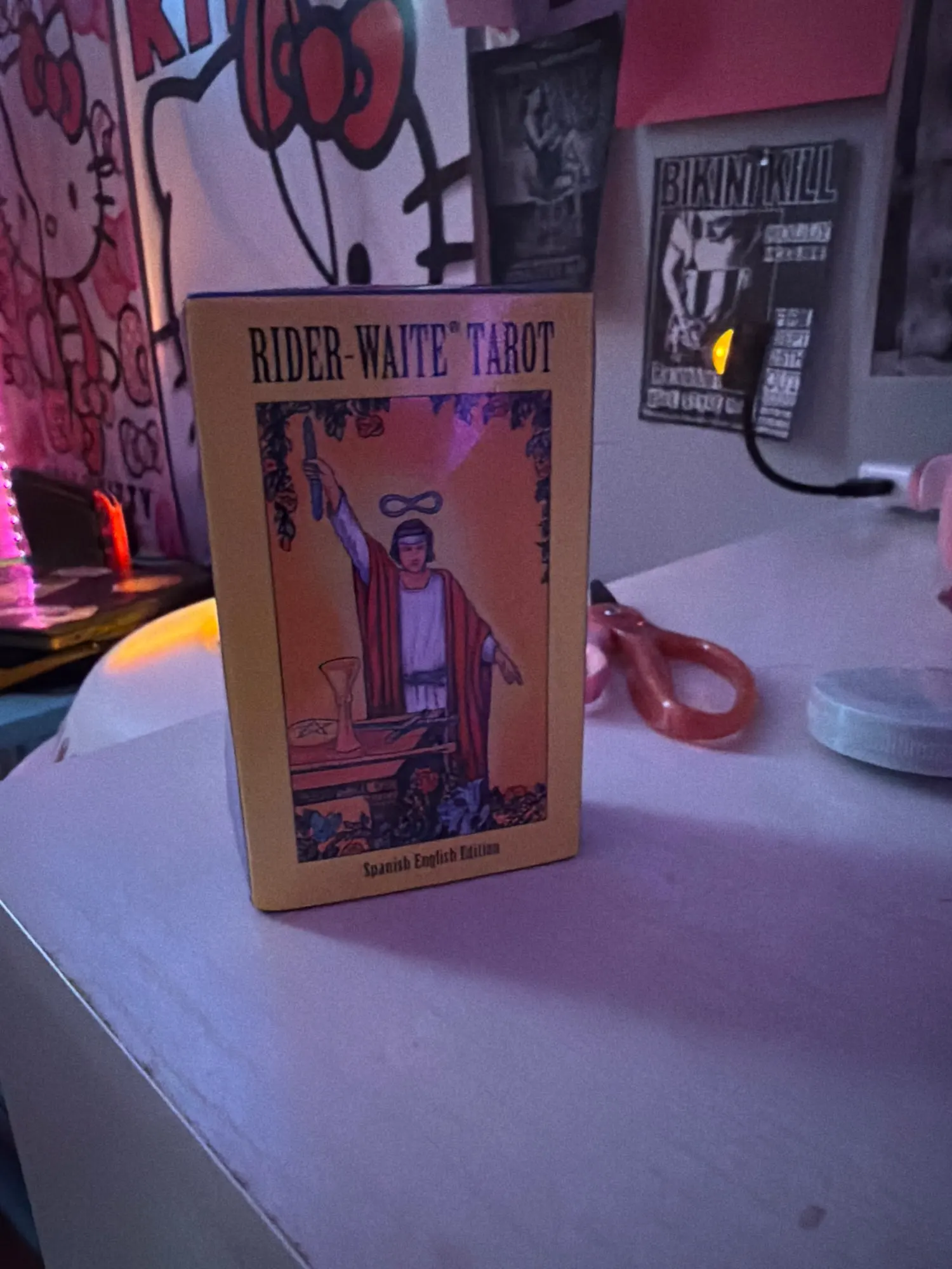 Muted Pink Rider Waite Tarot
