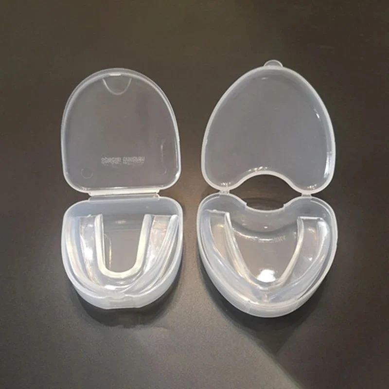 Protège-dents de Sport Transparent EVA, protège-dents pour enfants et adultes, attelle de Protection, basket-ball, Rugby, boxe, karaté