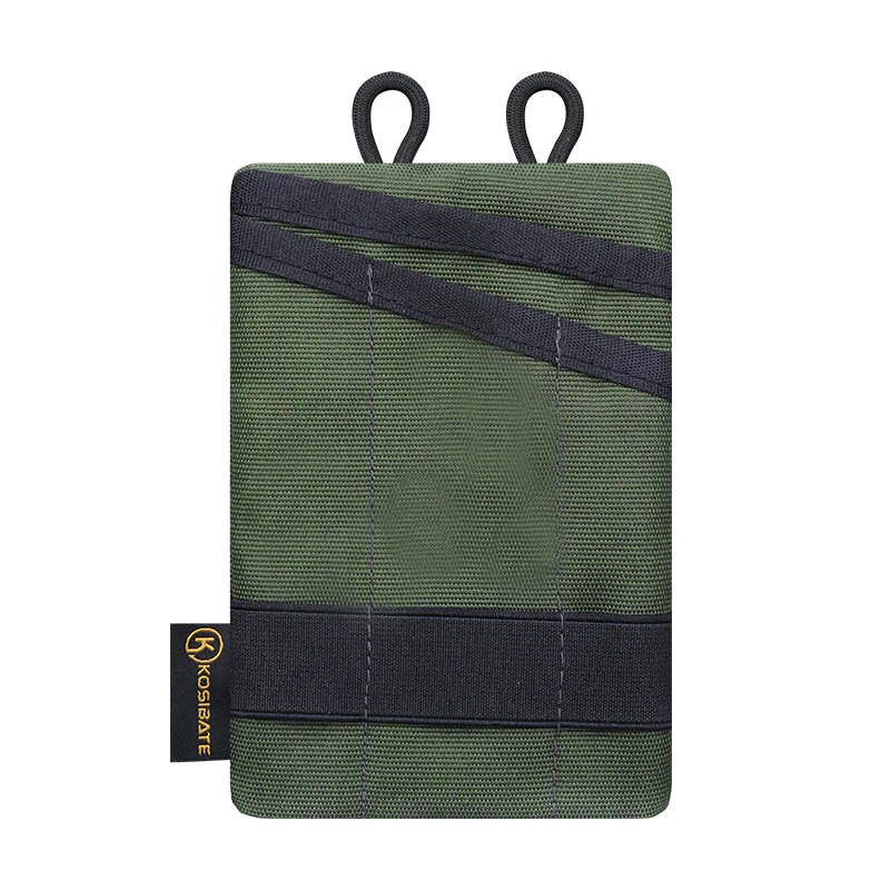 Kosibate Taktische EDC Molle Tasche Mini Brieftasche Karte Schlüssel Gürtel Hüfttasche Camping Wandern Jagd Outdoor Geldbörse