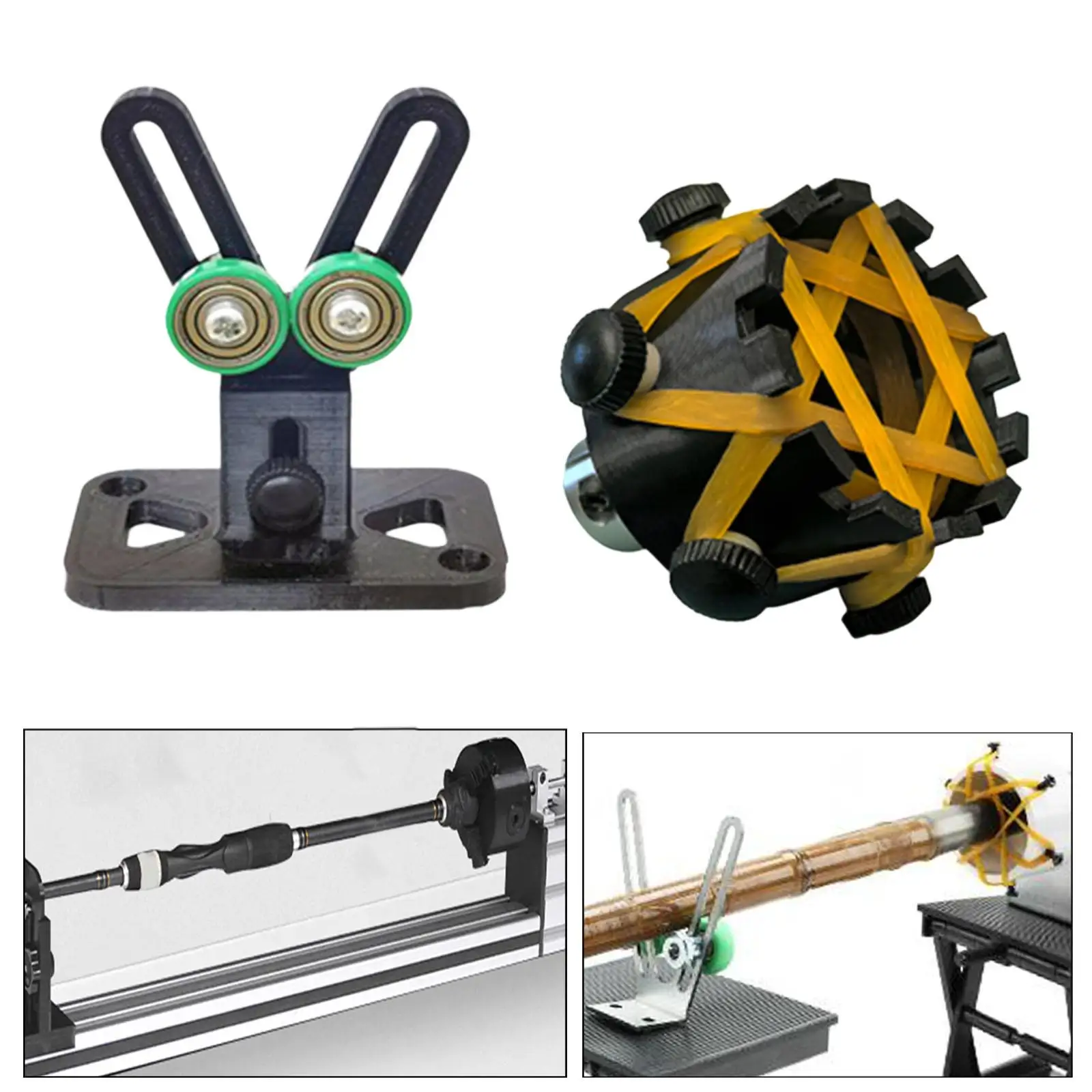 diy electric fishing pole Rotating Rod Making Winding Machine Fishing Rod Modification Repair Tool Adjustable Lure Rod Gluing Machine : Sports & Outdoors Ice Fishing Rod Rack -