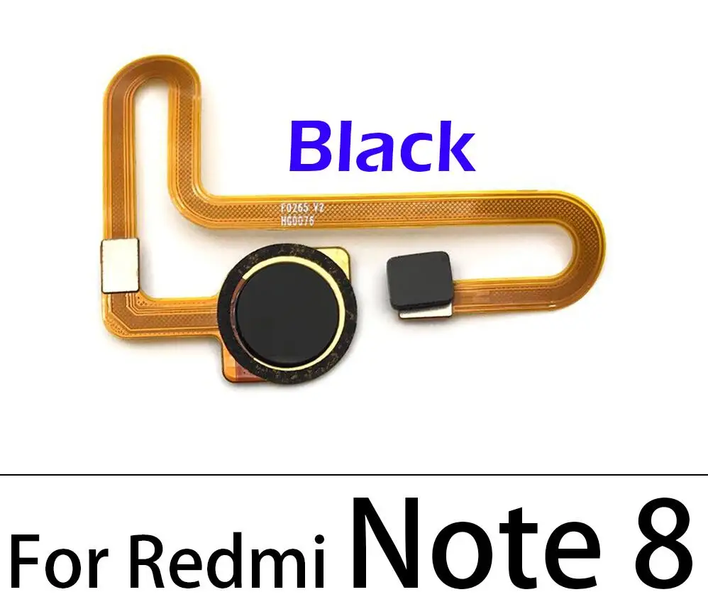 Fingerprint Scanner For Xiaomi Redmi Note 8 8T Pro Home Side Power Button Touch ID fingerprint Finger Sensor Scanner Flex Cable