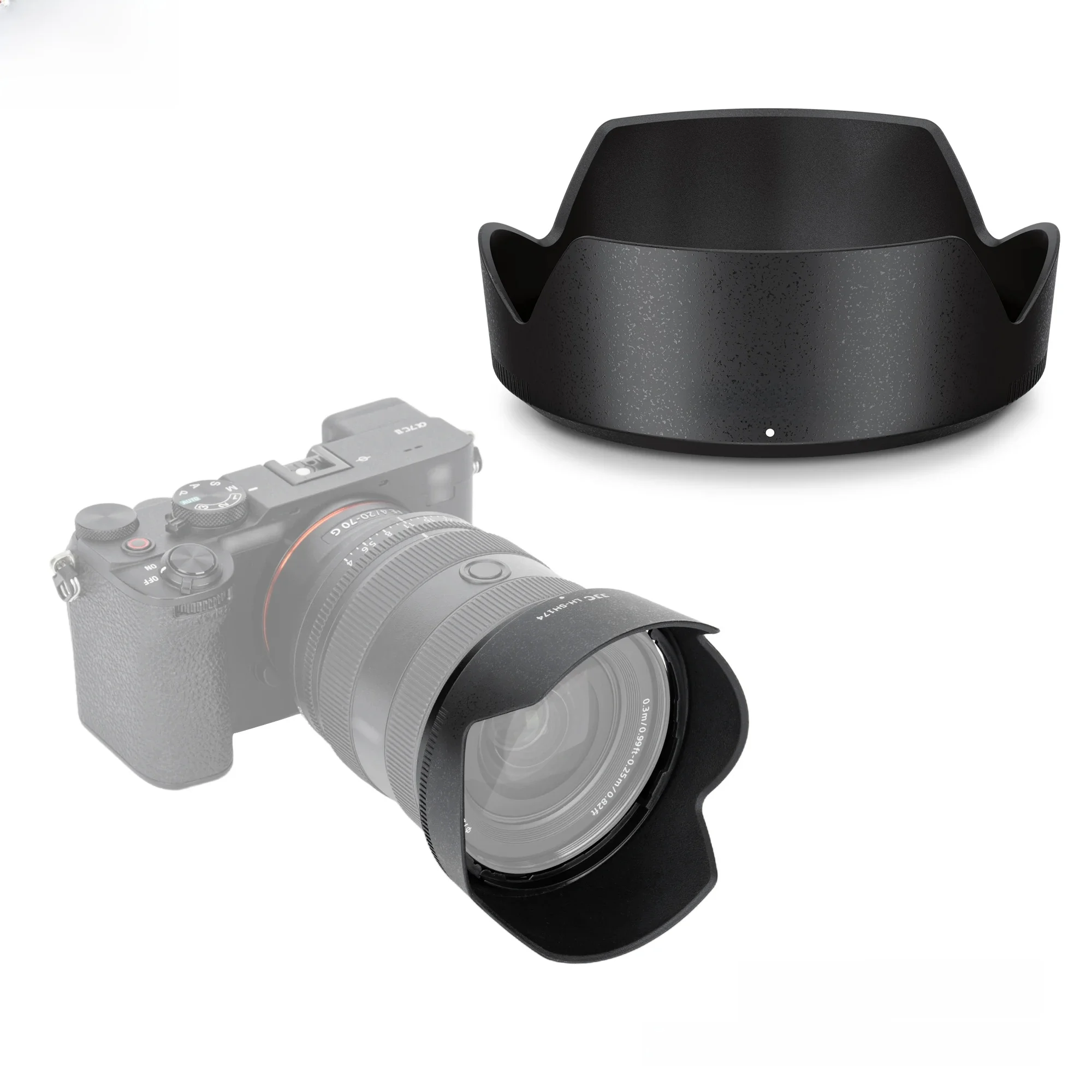 Osłona obiektywu JJC do Sony FE 20-70mm F4 G (SEL2070G) Zastępuje osłonę obiektywu Sony ALC-SH174 Pasuje do filtra 72mm i osłonki obiektywu — zdjęcie produktu 7