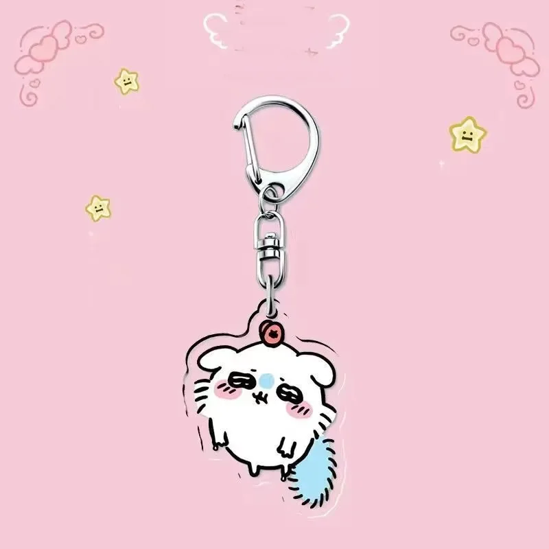 jiyi Acrylic Keychain Peripheral Magic Is Coming Series Cute Hachiware Usagi Cartoon Keychain Cute Pendant Kids Gift