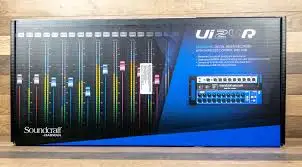 AUTHENTIC SALES New Sound-craft Ui24R 24-Channel Digital Mixer