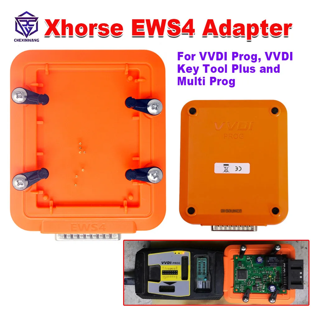 Xhorse EWS4 Adapter for VVDI Prog VVDI Key Tool Plus Multi Prog For BMW EWS 4 Modules Data Reading Writing No Soldering Required
