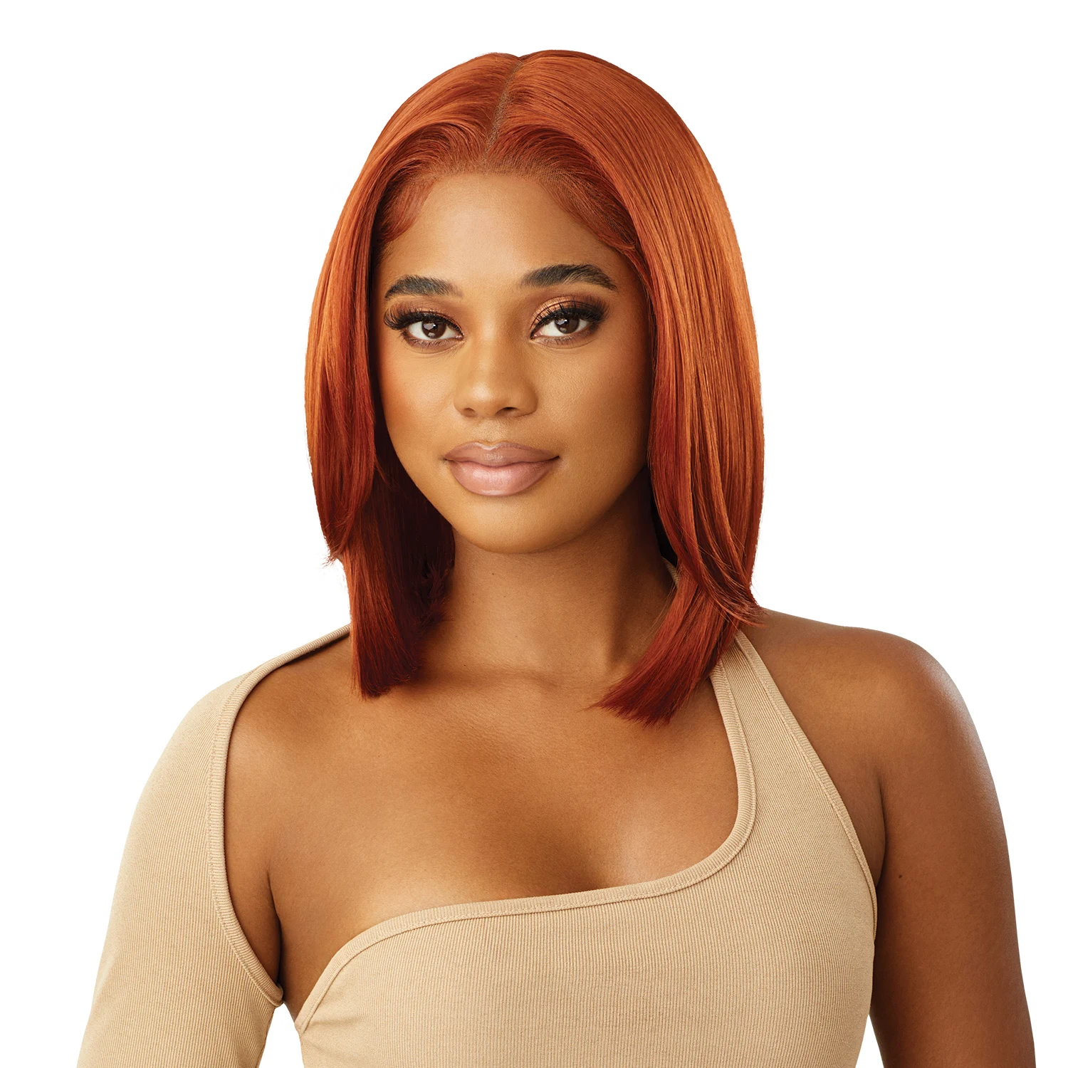 Outre HD Lace Front synthetische Perücke, geschmolzener Haaransatz, leimlos, Mora