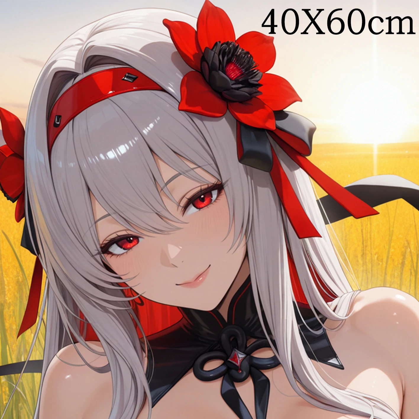 Dakimakura Anime Scarlet Pillow Cover Sofa Cushion Double-side Print Throw Pillow Case 40X60cm
