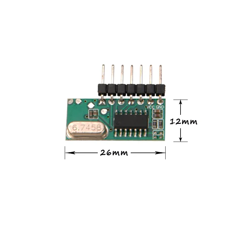 Ricevitore del modulo ricevitore per l'apprendimento wireless 315 MHz 433 MHz