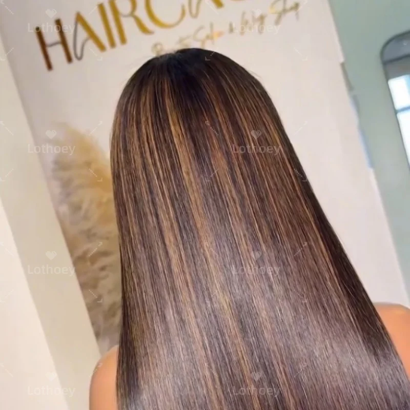 يسلط الضوء على 5x5 الدانتيل إغلاق شعر مستعار غلويليس مستقيم قبل قطعها 13x6 /360 الدانتيل الباروكة الأمامية خصلات الشعر المستعار الإنسان