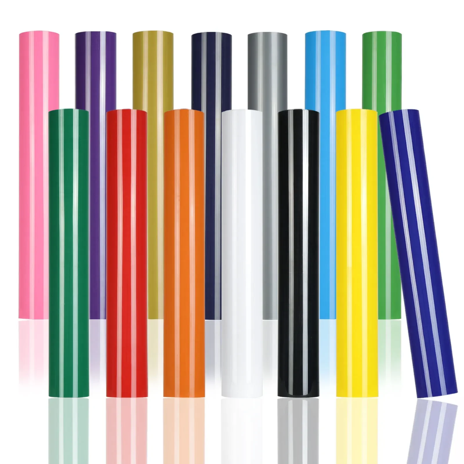 Machine de presse à vinyle à transfert de chaleur collant, fer sur t-shirt personnalisé, facile à couper les mauvaises herbes, vinyle HTV pour Machine Cricut