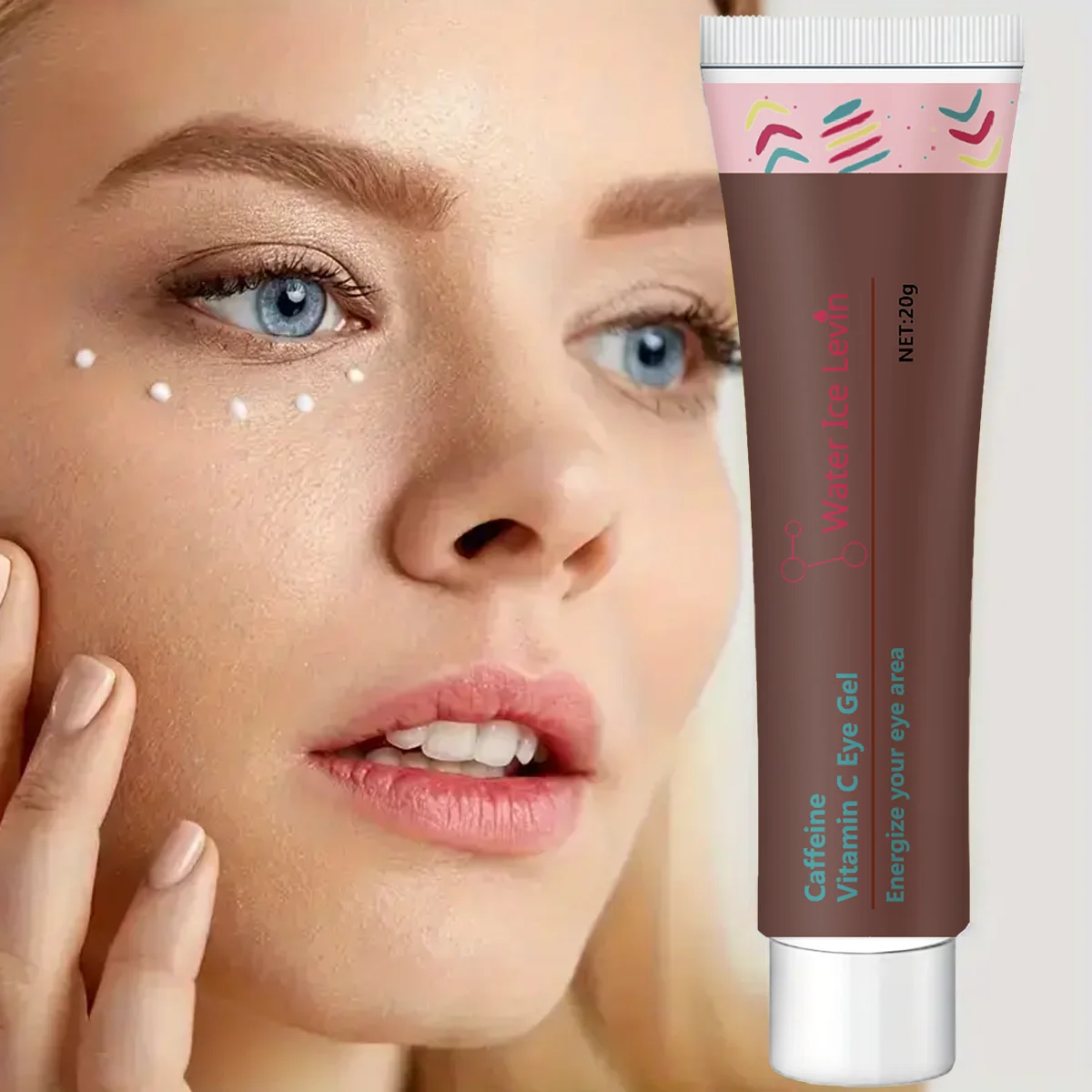 20g Caffeine Eye Cream Fast-Acting Firming & Lifting Energizes Day & Night Use Reduces Puffiness
