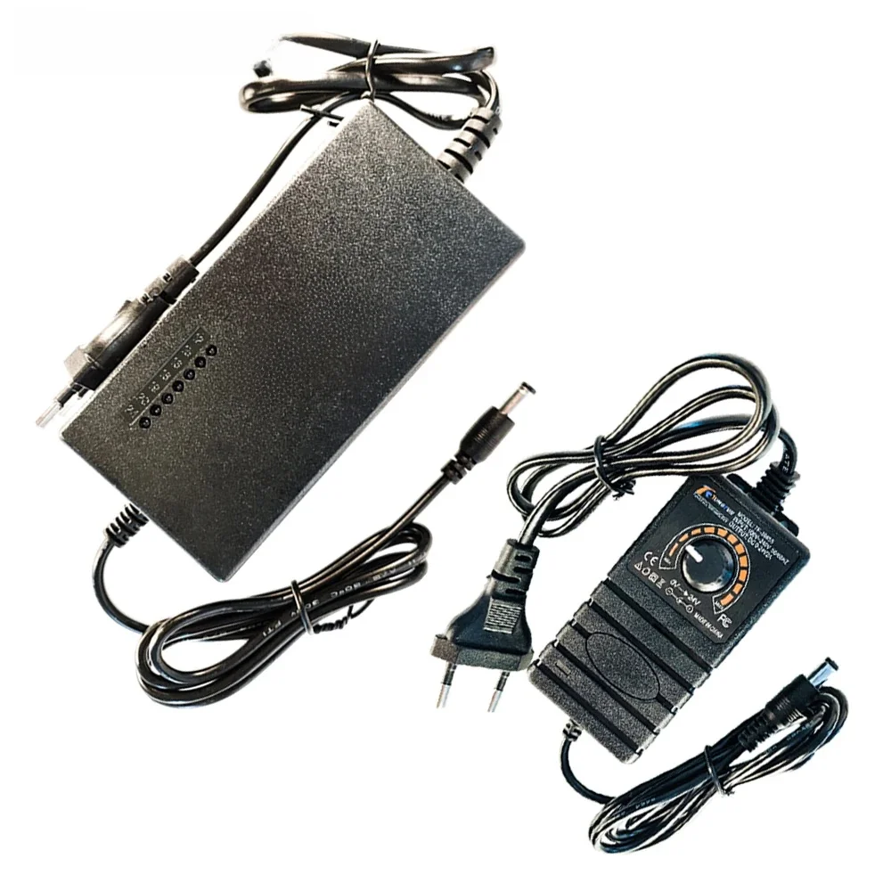 0-24V Adjustable Voltage Power Adapter DC Speed Control Power Supplies Motor Speed and Temperature Control Transformer 50/60Hz