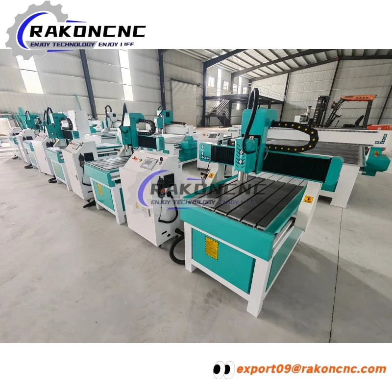 

High Accuracy 6090 6040 CNC Router Wood Cutting Machine with Small Size Cnc Woodworking Tools with 1500w 2200w Water Cooling