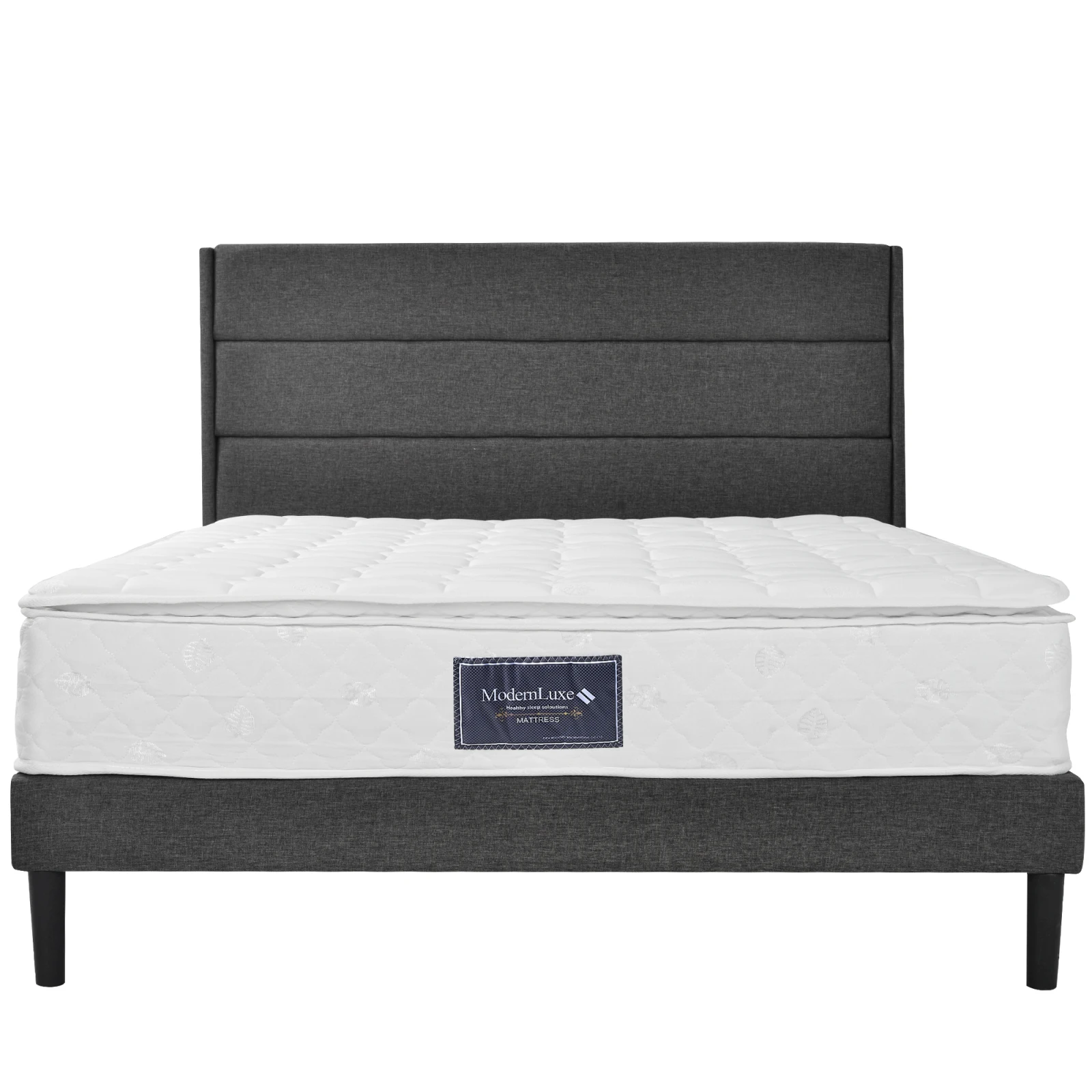 WoodenAura Materasso 140 x 200 cm, materasso a molle insacchettate, grado di durezza H3, a 7 zone, con schiuma comfort di alta qualità, per alleviare la schiena, materasso arrotolabile, altezza 25 cm