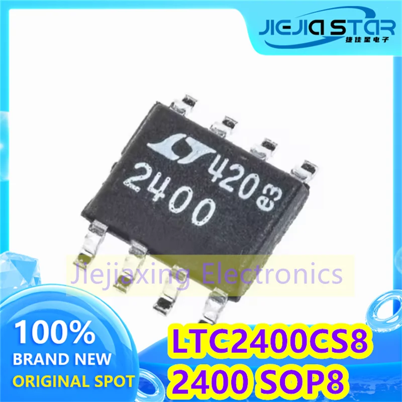 

(1/5pieces) LTC2400CS8 LTC2400IS8 LT2400 2400 SOP8 24-bit micro-power no-delay ADC chip new original electronics