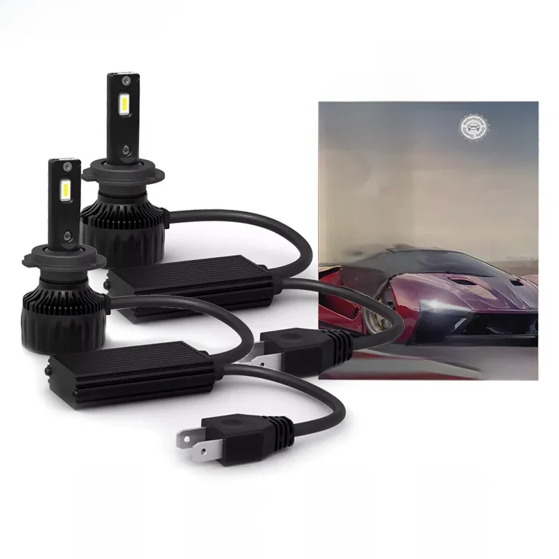 Philips Ultinon Rally 3550 LED H4 H7 H11 100W 9000LM HB3 HB4 HIR2 High Power Lumen Watt Car Headlight 6500K White LED Lamps 2X