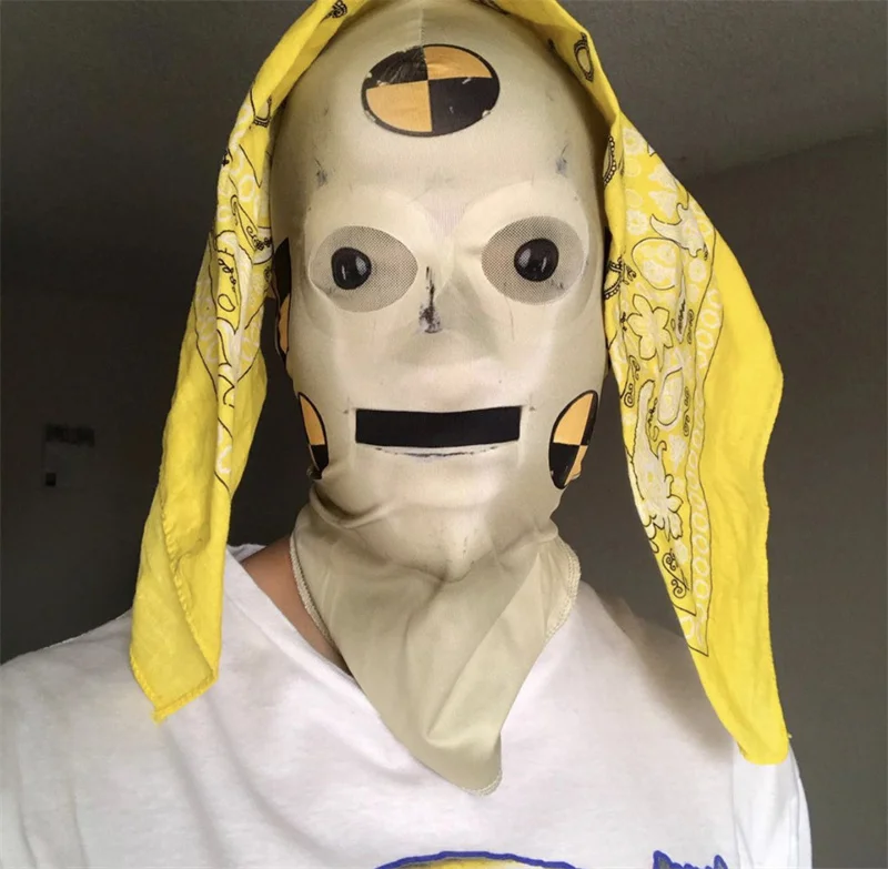 Hip‑Hop Rap Robot Ski Cosplay Mask Full Face Balaclava Streetwear Hood Head Masks Halloween Costumes Accessories Party Prop
