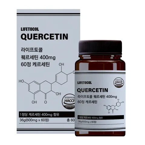 라이프토콜 퀘르세틴 400mg 60정 케르세틴
