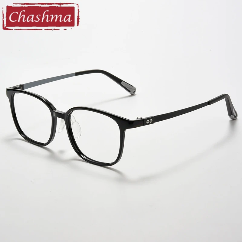 

Chashma Prescription Glasses Retro Style TR90 Titanium Temples Spectacles for Recipe Eyewear Anti Blue Myopia Eyeglasses Frames