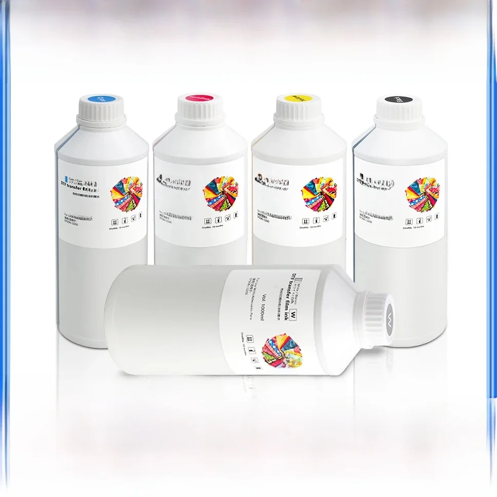 Winnerjet 1000ml Biały Tusz DTF do Epson DX5 DX7 L1800 L805 I3200 XP600 do Druku DTF na Folia PET, Tusz do Transferu Proszkowego DTF — zdjęcie produktu 7
