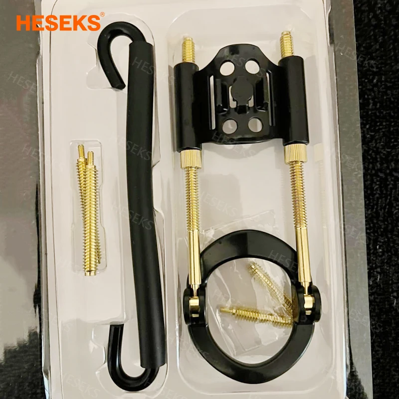 HESEKS Penile Pump Penis Enlargement Stretch Clamp Extender Penis Stretching Exerciser Penisgrowth Traction Sex Toys for Men 18+