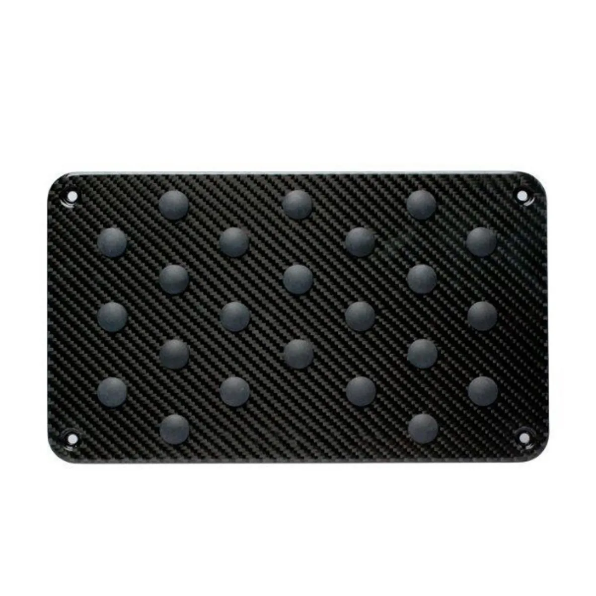 

T-carbon carbon fiber car interior pedal anti-skid pedal mat interior accessories