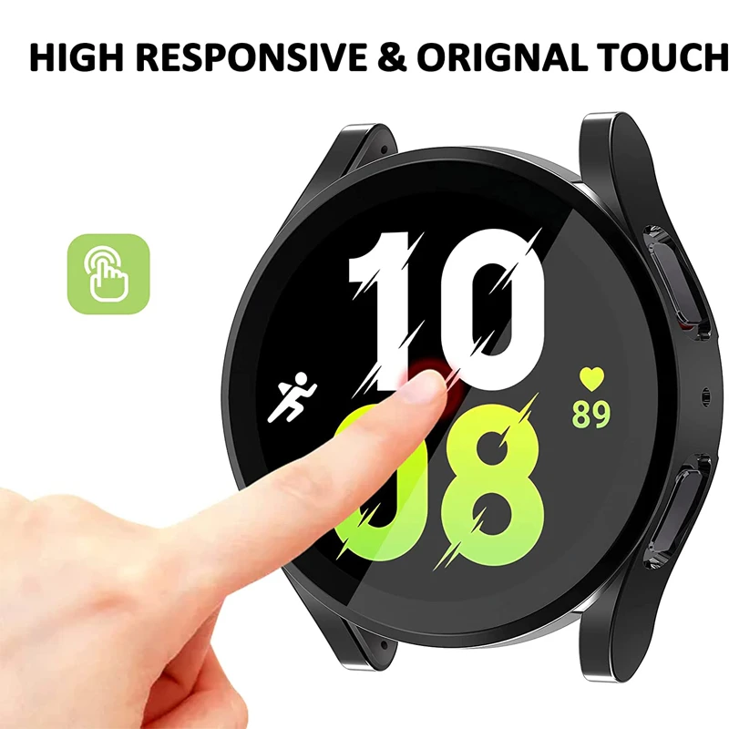 Ốp Lưng Dành Cho Samsung Galaxy Samsung Galaxy Đồng Hồ 5/4 44Mm 40Mm TPU Ốp Lưng Mạ Viền Bao Da Bảo Vệ Màn Hình Galaxy Đồng Hồ 4 Classic 46Mm 42Mm 5pro 45Mm