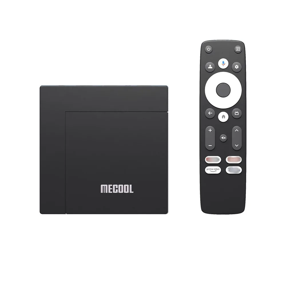 [أصلي] 2025 جديد Mecool KM9 PRO MAX Android TV Box 2GB 32GB 4K HDR Android 12 2T2R WIFI5 Realtek1325-B Google صندوق التلفزيون المعتمد