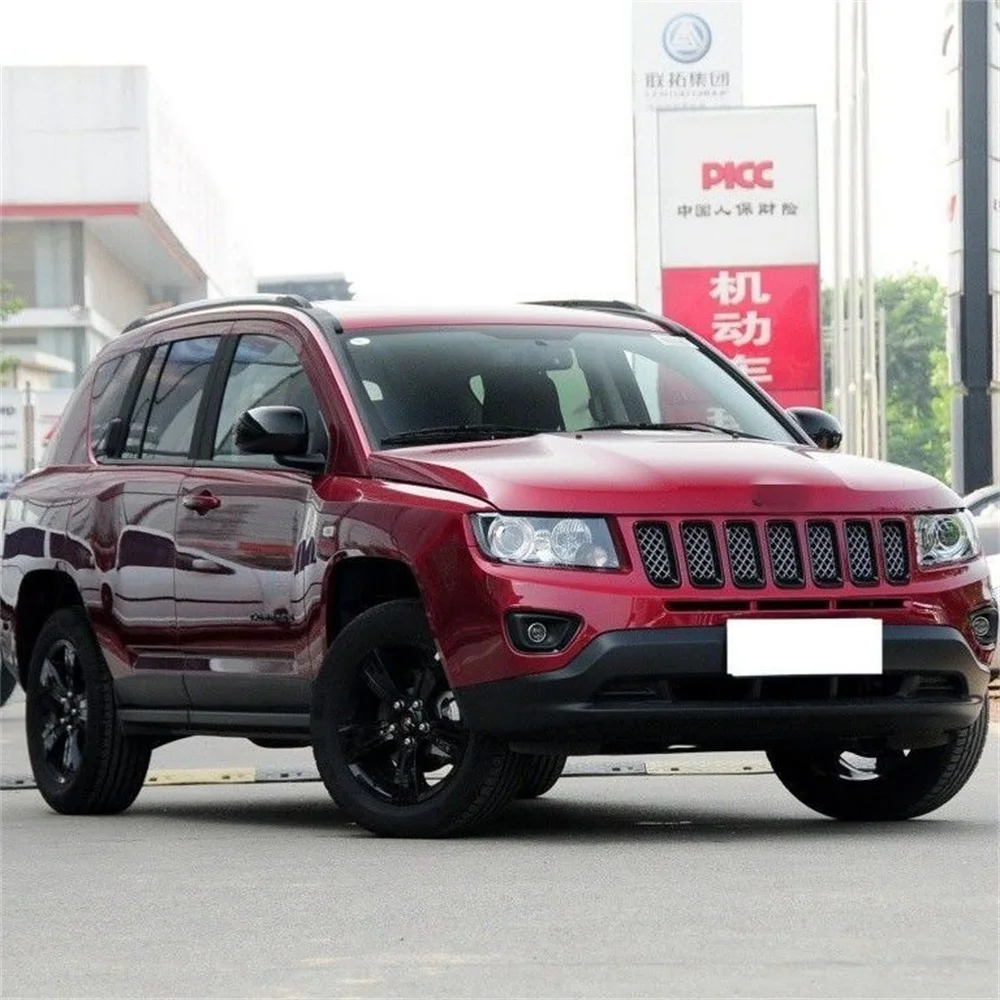 For Jeep Compass 2011 2012 2013 2014 2015 2016 front Car Headlight Cover Lens Shell Lampcover Lampshade Headlamp housing