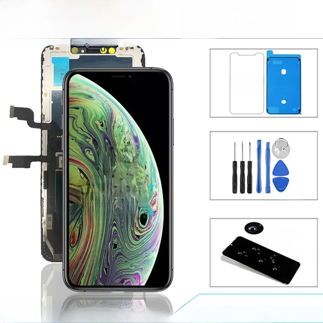 AAAA INCELL LCD do iPhone XS MAX LCD Ekran dotykowy Digitizer Zamiennik do iPhone XS MAX LCD A1921 A2101-4 Wyświetlacz — zdjęcie 2