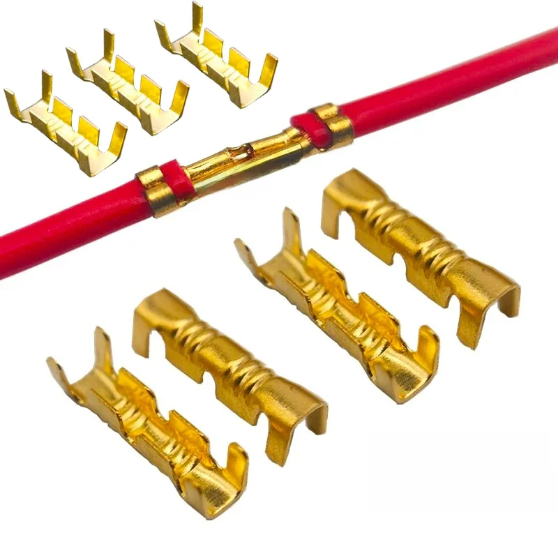 Aba Terminal em Forma de U, Inserções Frias, Fio Conector, Terminais, Terminal Dentes Pequenos,