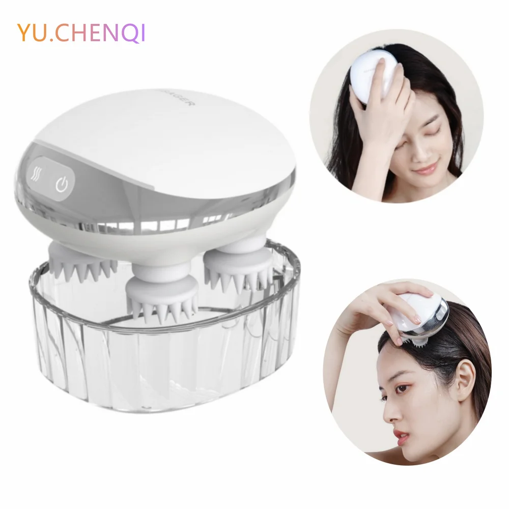 

Multifunctional Micro-current Head Massager Wet and Dry Use Care for Scalp Sleep Aid Whole Body Massage