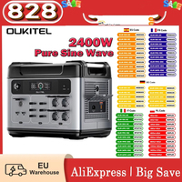 Oukitel P2001 Plus 2400W Pure Sine Wave Power Station 13 Output Ports 2048Wh Expansion App Control Energy Storage Power Station