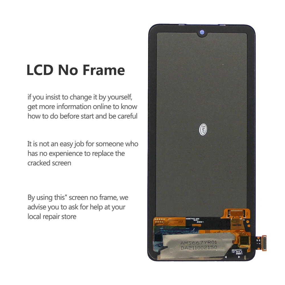 6.67\'\' AMOLED For Xiaomi Redmi Note 12 Pro 4G LCD Display Touch Screen With Frame Digitizer Assembly 2209116AG 2209116AG Screen