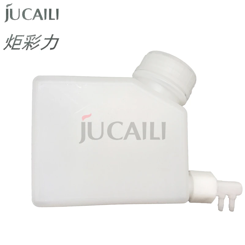 Jucaili 1PC 250ml einzigen doppel tinte outlet doubel Leere Tank Eco Solvent tinte für Mimaki Roland UV Drucker tinte tank