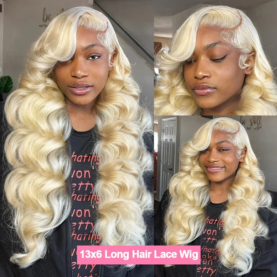 30 cali 613 Blond Lace Front Wig Body Wave 13x6 Lace Frontal Wig Glueless Wigs Blonde 13x4 Lace Front Human Hair Wig