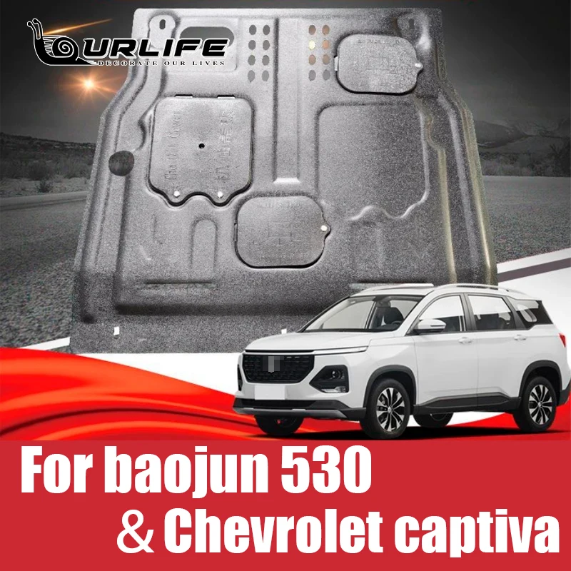 For baojun 530 Chevrolet captiva 2021 2022 2023 Engine Chassis Guard Cover Protector Manganese Stee plasticl Accessories