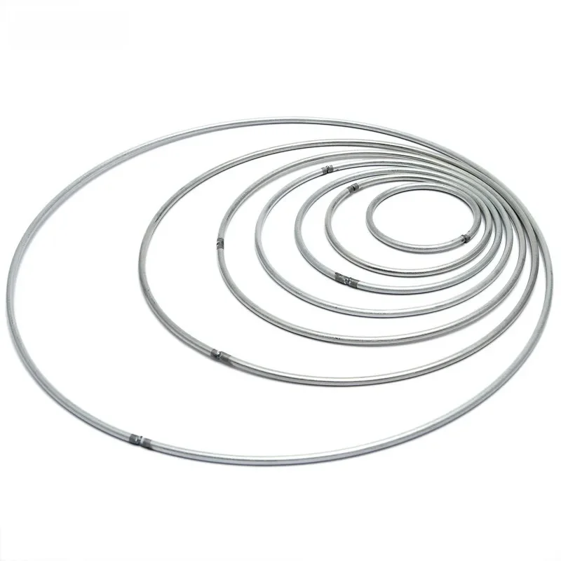 REGELIN Dream Catcher Reve Cirkel Ringen Bevindingen Opknoping Ronde cercle metalen giet attrape reve Netto Sieraden DIY 10 pcs 35 -200mm - afbeelding 2
