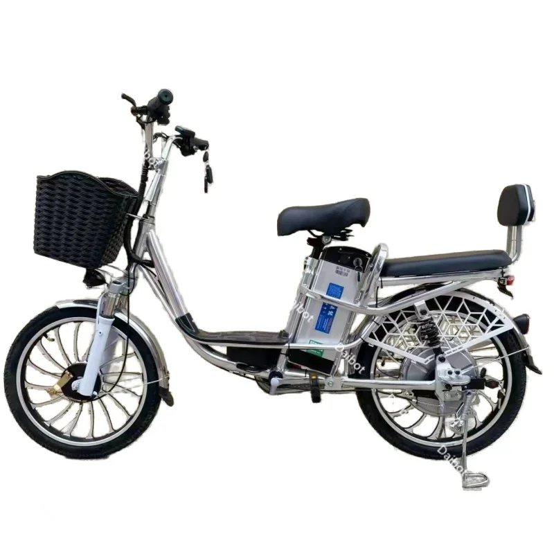 AliExpress NONE Adult Electric Bicycles Two Wheels Electric Bicycles 20 Inch 48V 350W 240W Range 80KM Powerful Electric Bike Removable Battery