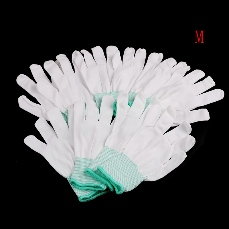 5pair Anti static ESD electronic working Gloves pu coated palm coated finger