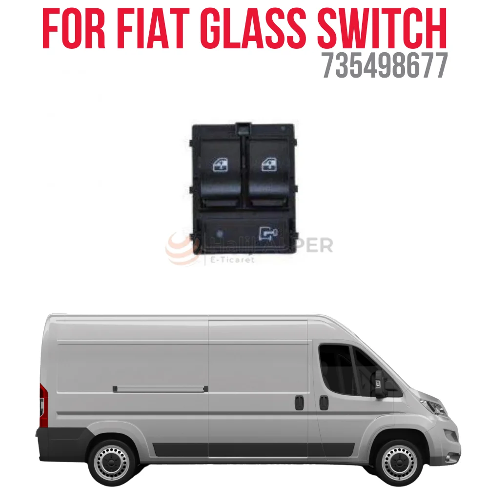 FOR CAM SWITCH 3 BUTTONS FIORINO/ Y.DOBLO/ DUCATO OEM 735498677 SUPER QUALITY HIGH SATISFACTION AFFORDABLE PRFICE DELIVERY