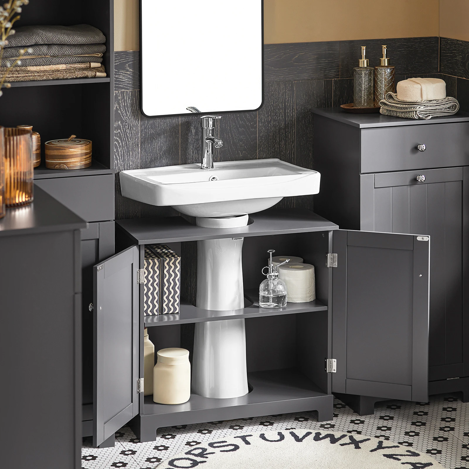 bathroom styling