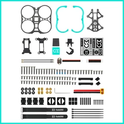 Sub250 DollyFly25 Oryginalne akcesoria do dron FPV ramy dla 2.5 Cal jednostki powietrznej O3 CineWhoop/1404 4500KV bezszczotkowy silnik