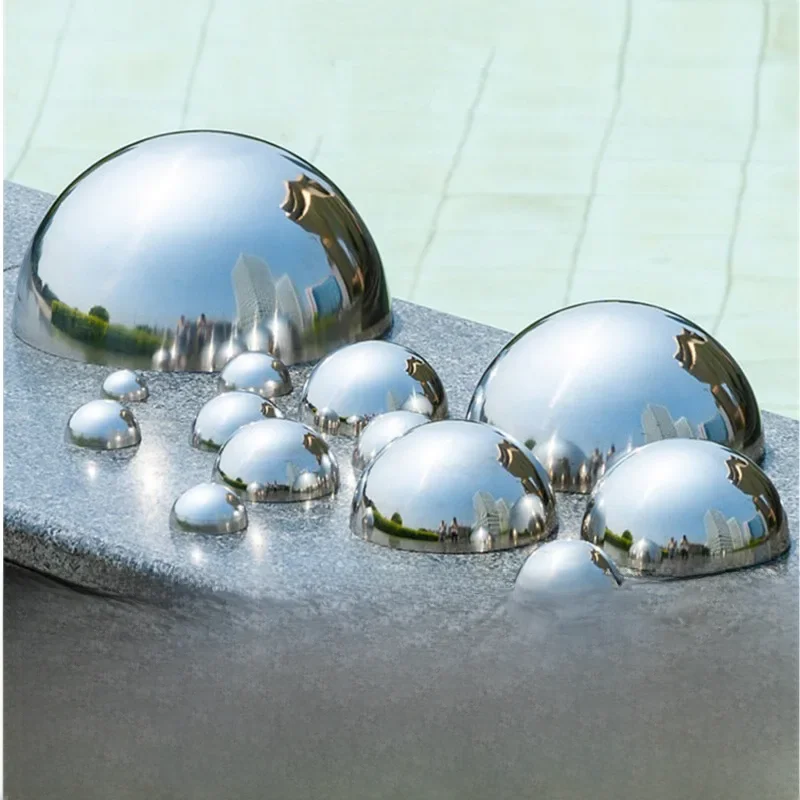 IndustriBlades creux en acier inoxydable, couvercle de tube en acier industriel décoratif, ascenseur miroir poli, diamètre 19mm-600mm, 201, 0.5