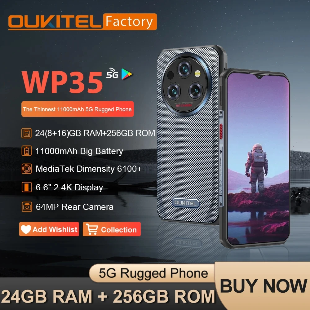 Oukitel WP35 5G Rug… - image