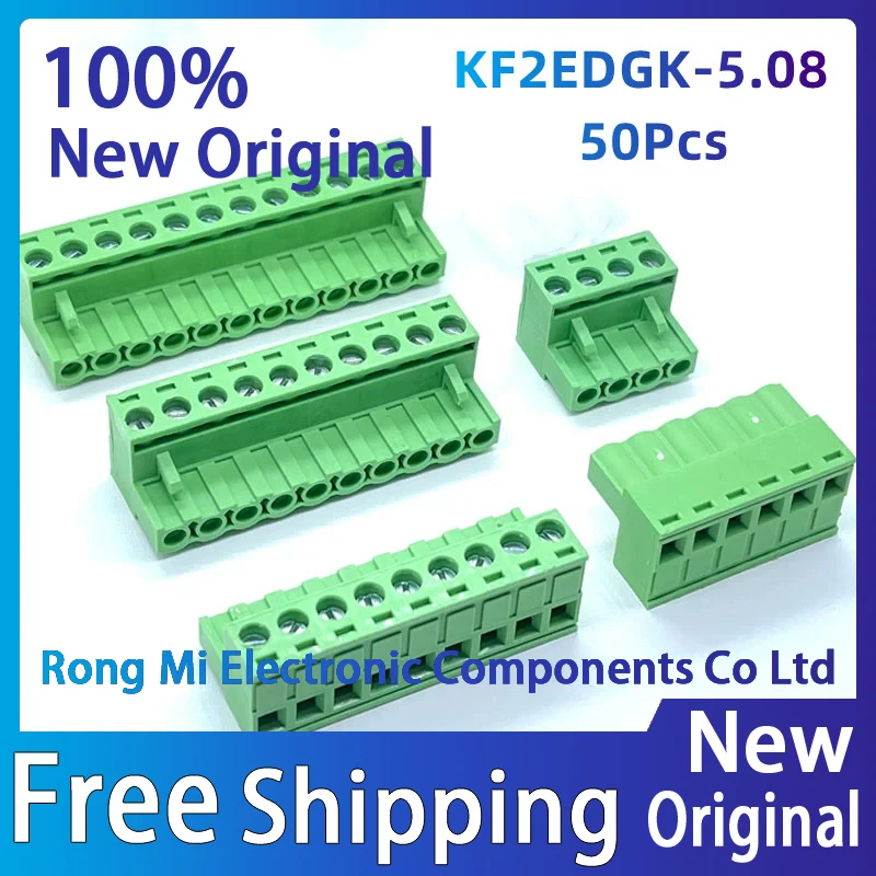 50Pcs 2EDGK-5.08 13P 14P 15P 16P 17P 18P 20P 21P 22P 23P 24P 2EDGK 5.08mm PLUGGABLE SCREW TERMINAL BlOCKS MSTB 2,5 ST-5,08